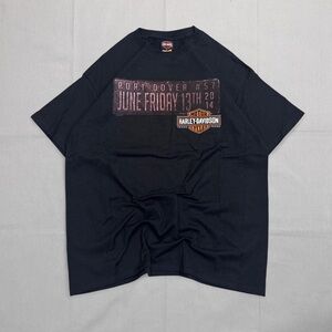 Deadstock 2014 Harley Davidson Friday the 13th graphic tee